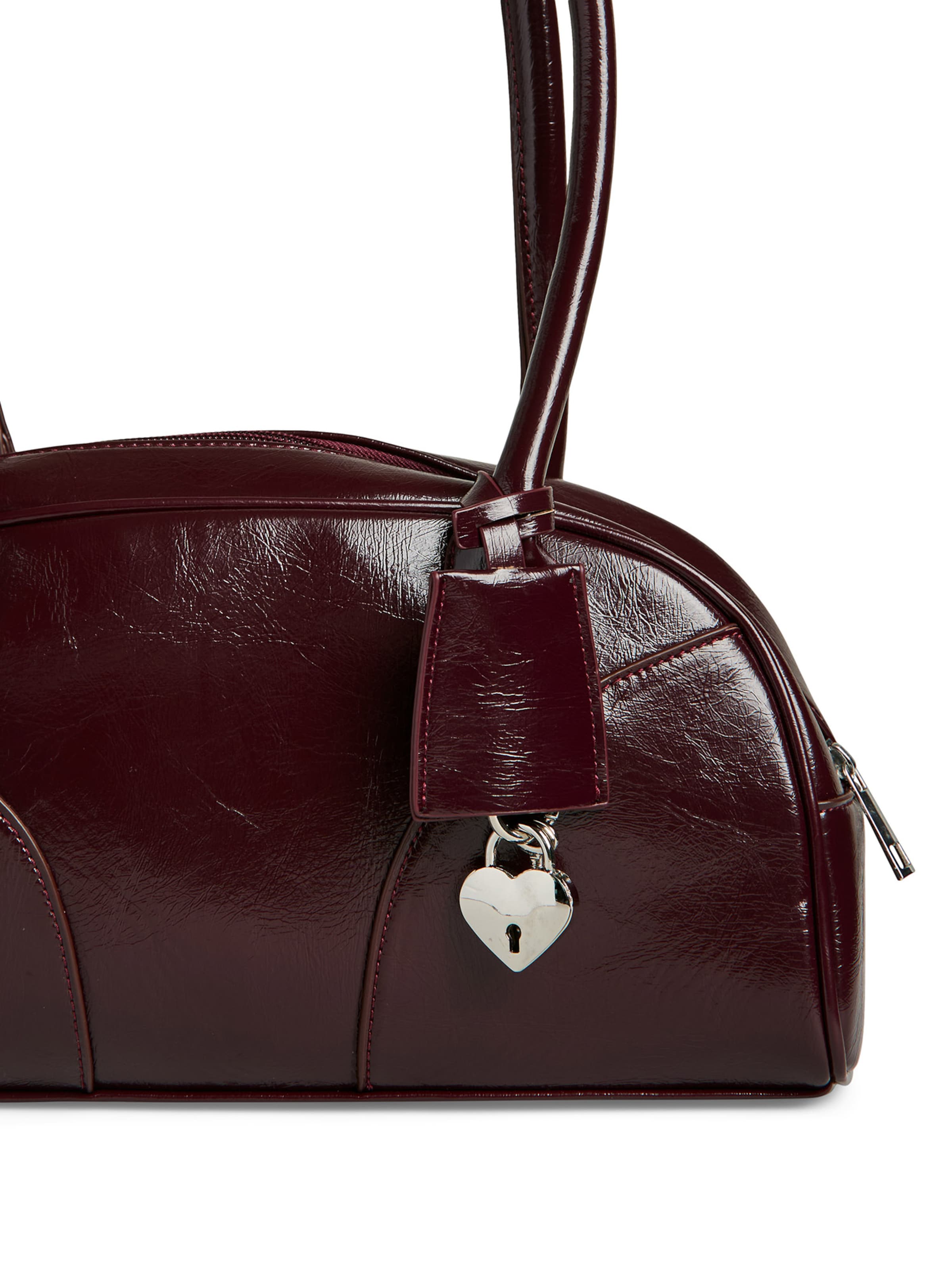 PIECES Håndtaske 'PCBOWLING' i rød