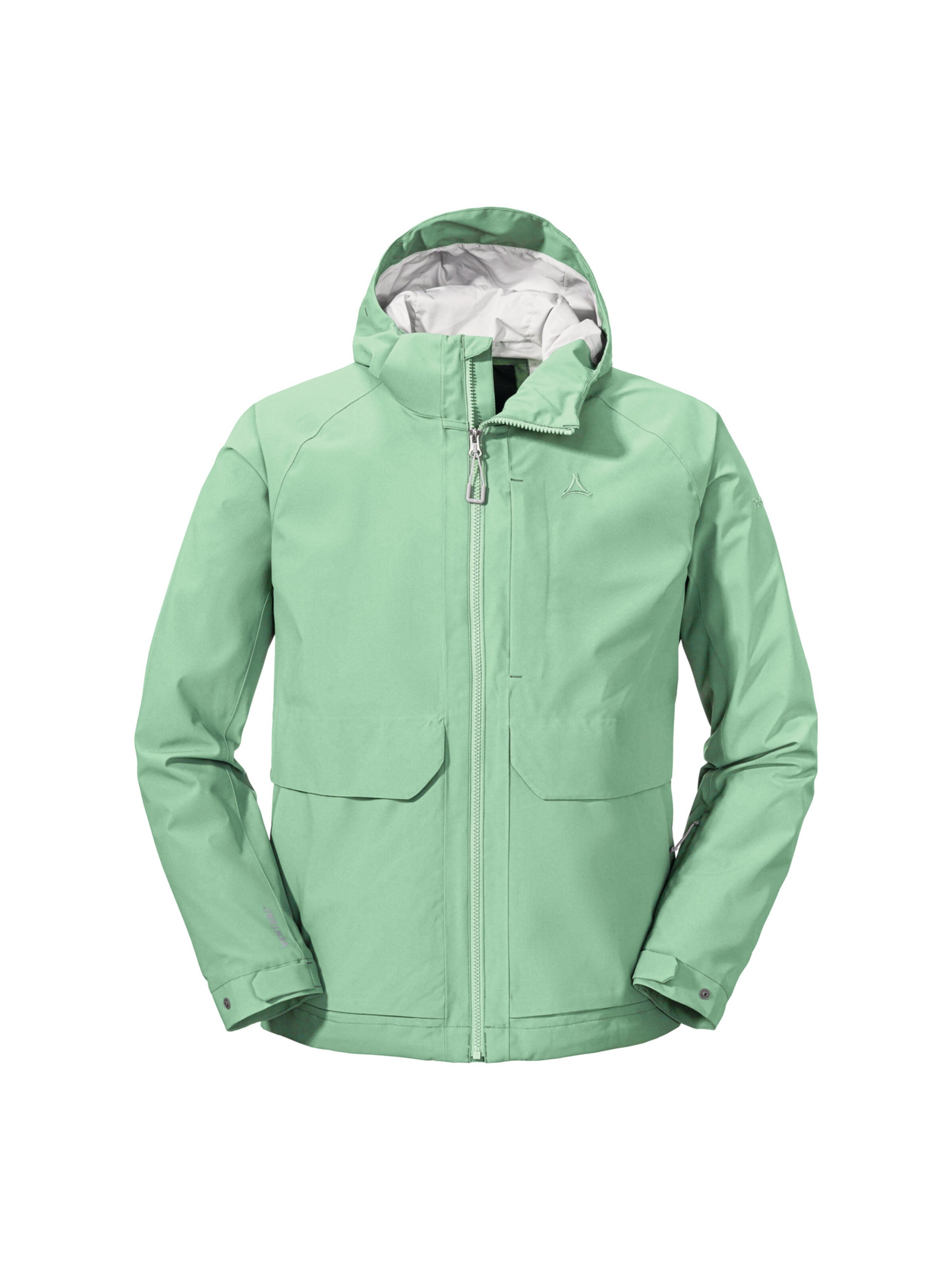 Schöffel Outdoorjas 'Lausanne' in Groen: voorkant