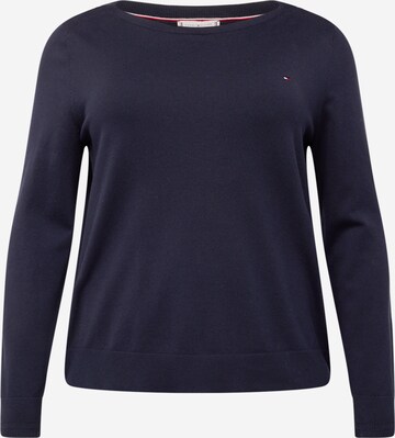 Pullover di Tommy Hilfiger Curve in blu: frontale