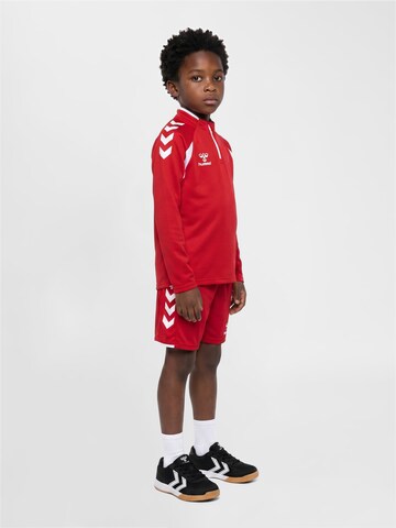 Hummel Regular Sports trousers in Red: front