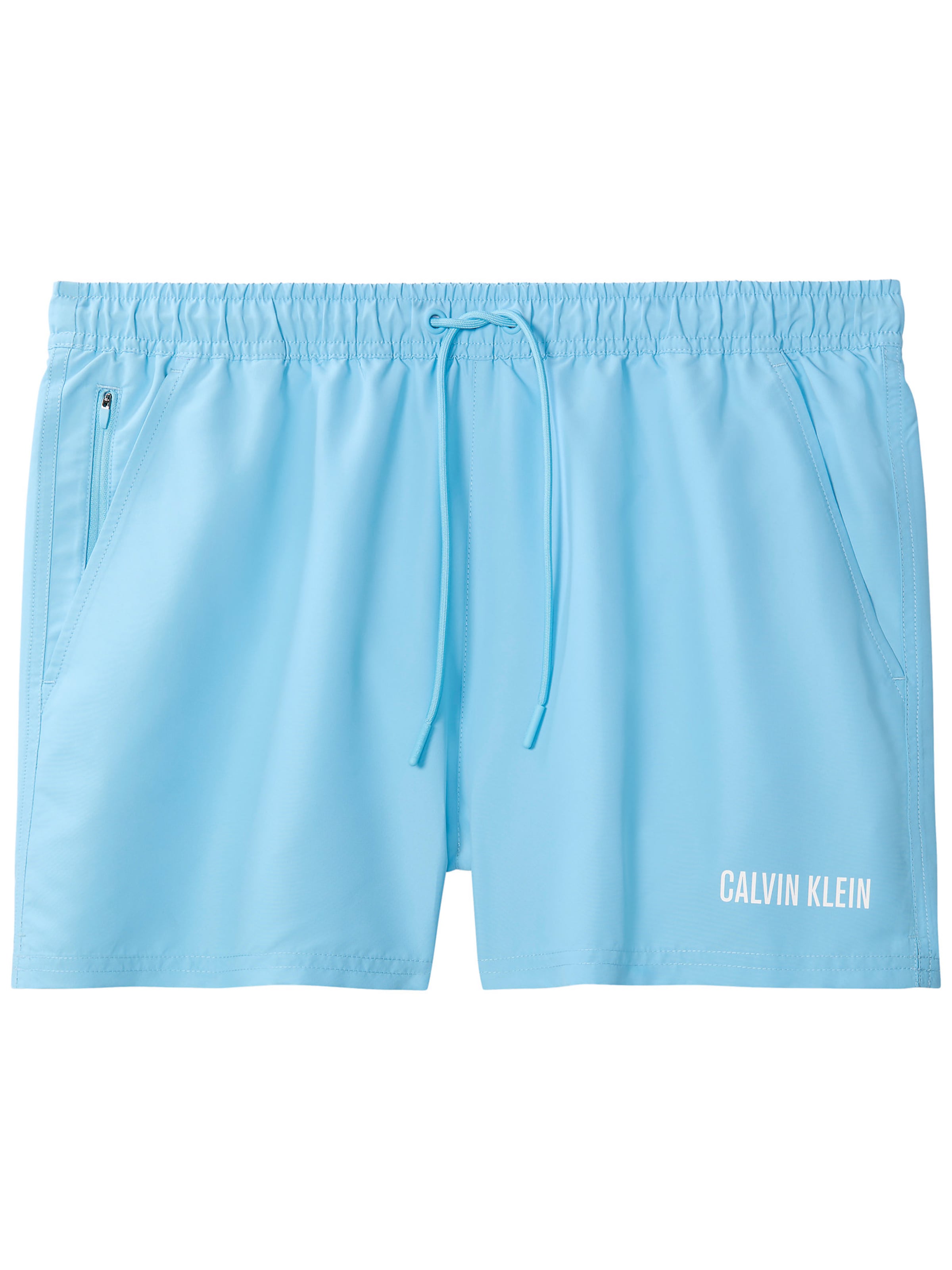 Calvin Klein Swimwear Regular Zwemshorts 'Intense Power' in Blauw: voorkant