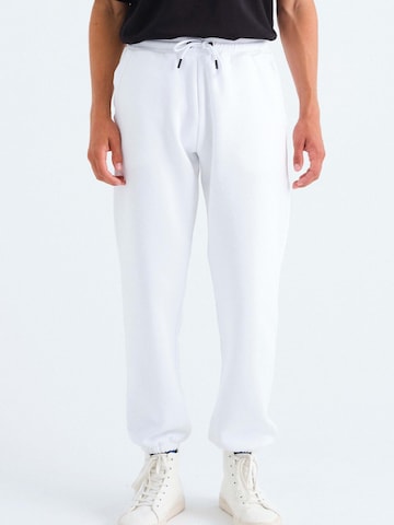 Rockupy Regular Trousers 'Janis' in White