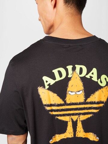 ADIDAS ORIGINALS Shirt 'Graphic Fun' in Black