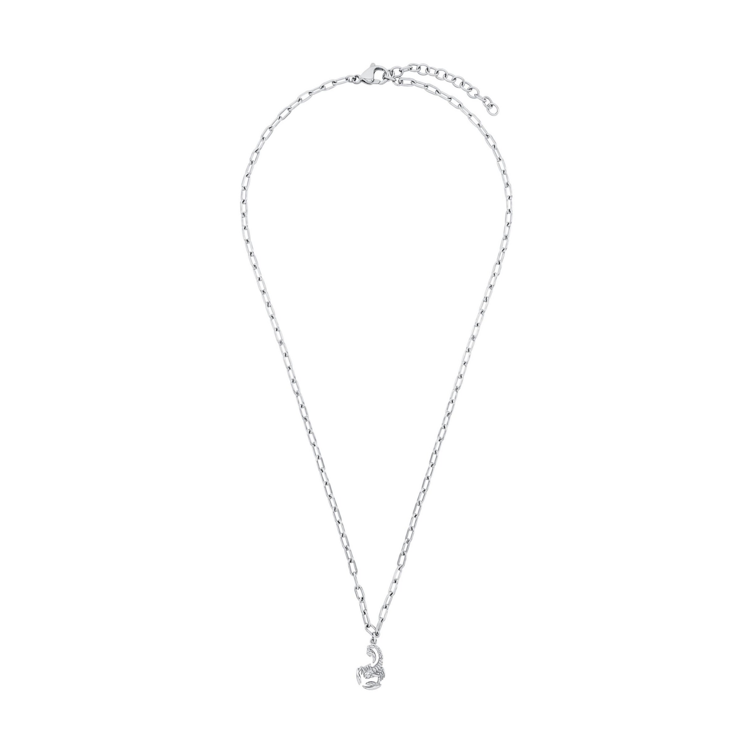 AMOR Necklace in Silver: front