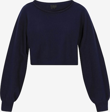 DreiMaster Klassik Trui in Blauw: voorkant