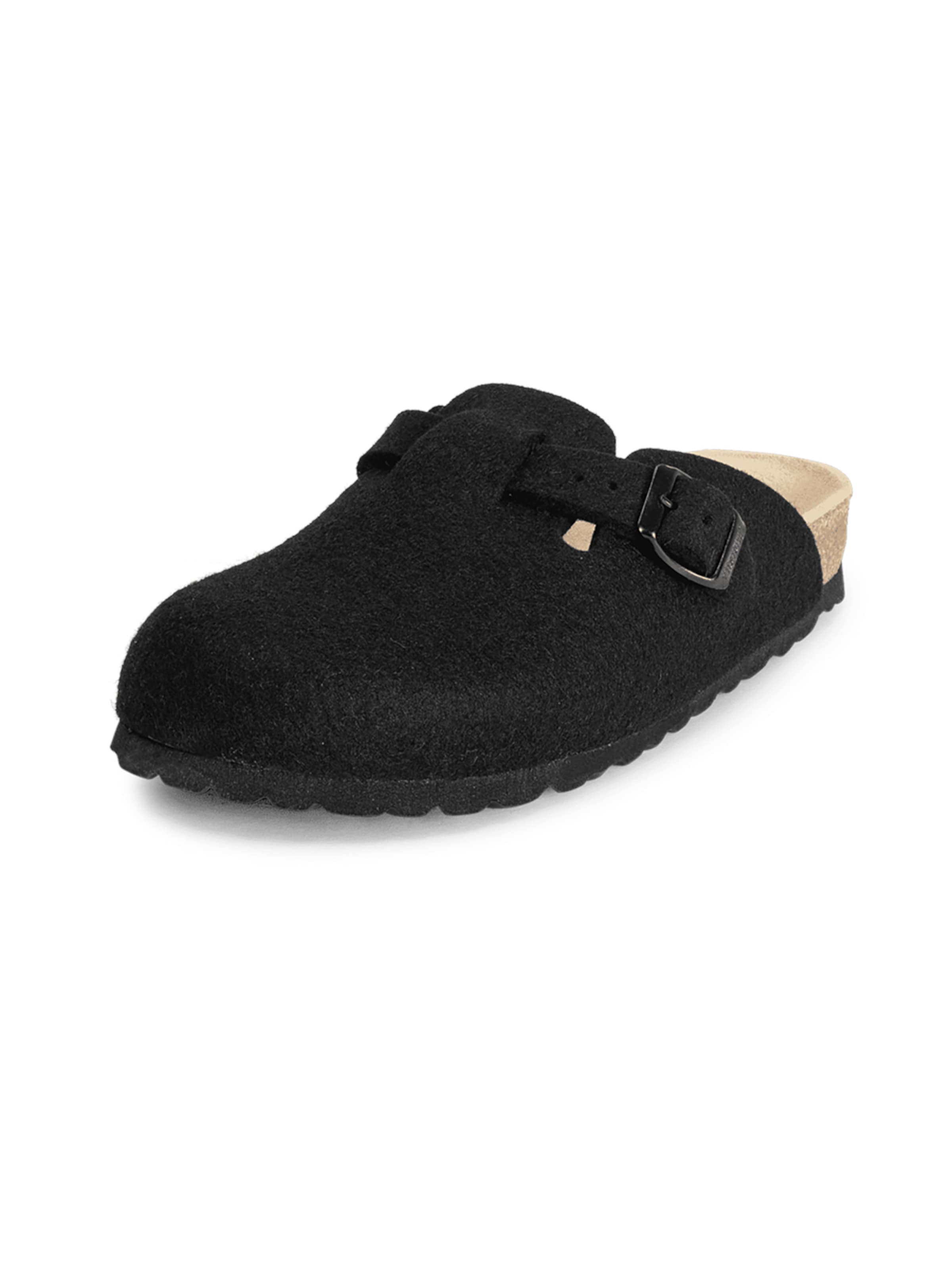 Pantoufle VITAFORM en noir : devant