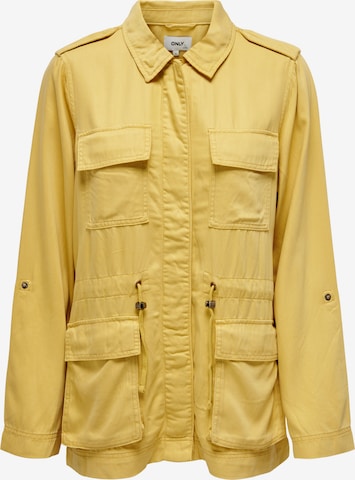 Veste mi-saison 'KENYA' ONLY en jaune : devant