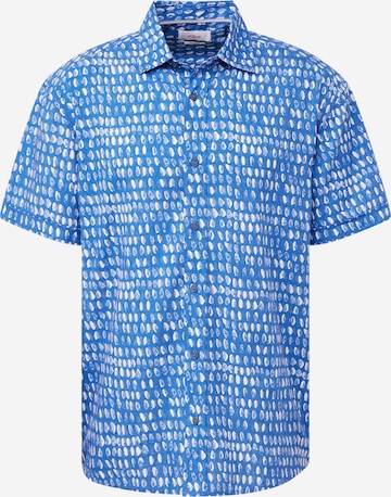 s.Oliver Comfort fit Koszula w kolorze niebieski: przód