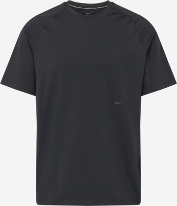 NIKE - Camiseta funcional 'Axis' en negro: frente