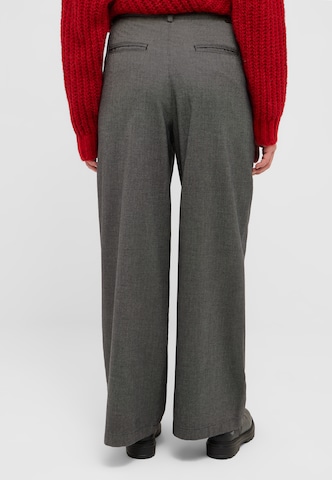 MUSTANG Wide Leg Hose 'Tullahoma ' in Grau