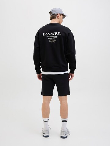 JACK & JONES Regularen Hlače 'JPSTGordon' | črna barva