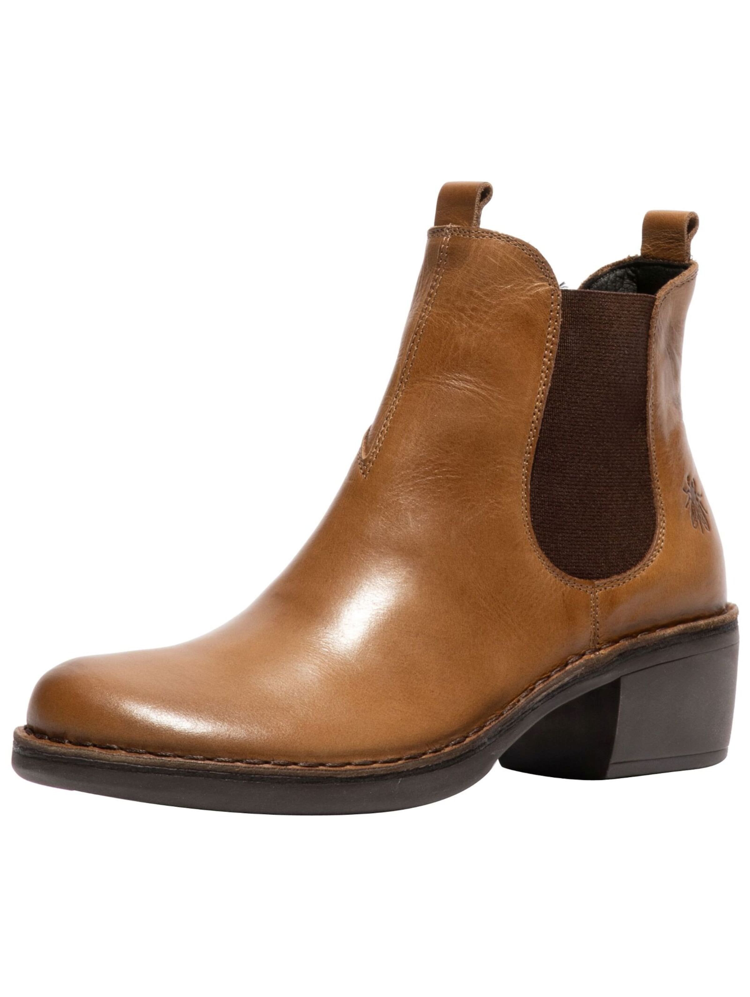 Chelsea Boots FLY LONDON en marron : devant