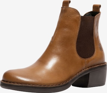 Chelsea Boots FLY LONDON en marron : devant
