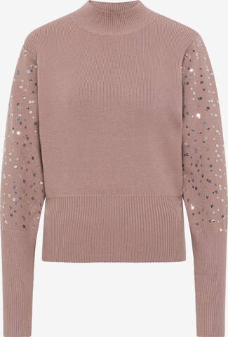 Pull-over faina en rose : devant