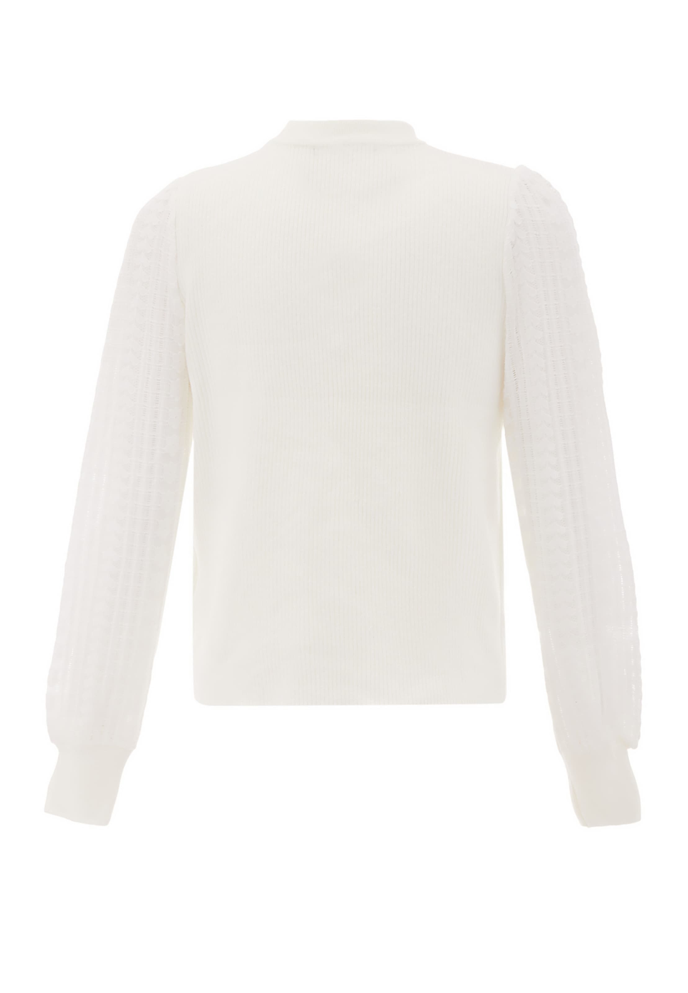 NAEMI Вязаная кофта в Белый