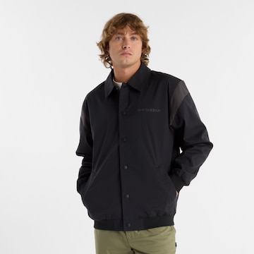 new balance Between-season jacket 'Athletics Varsity' in Black: front
