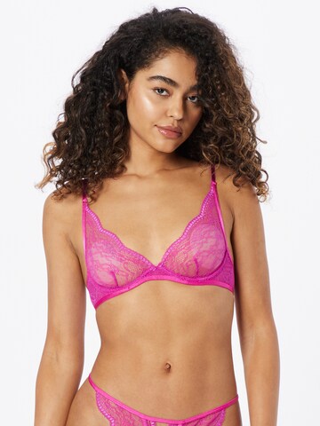 Hunkemöller Triangle Bra 'Isabelle' in Purple: front