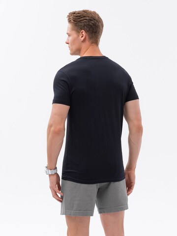 Ombre Shirt 'S1755' in Zwart