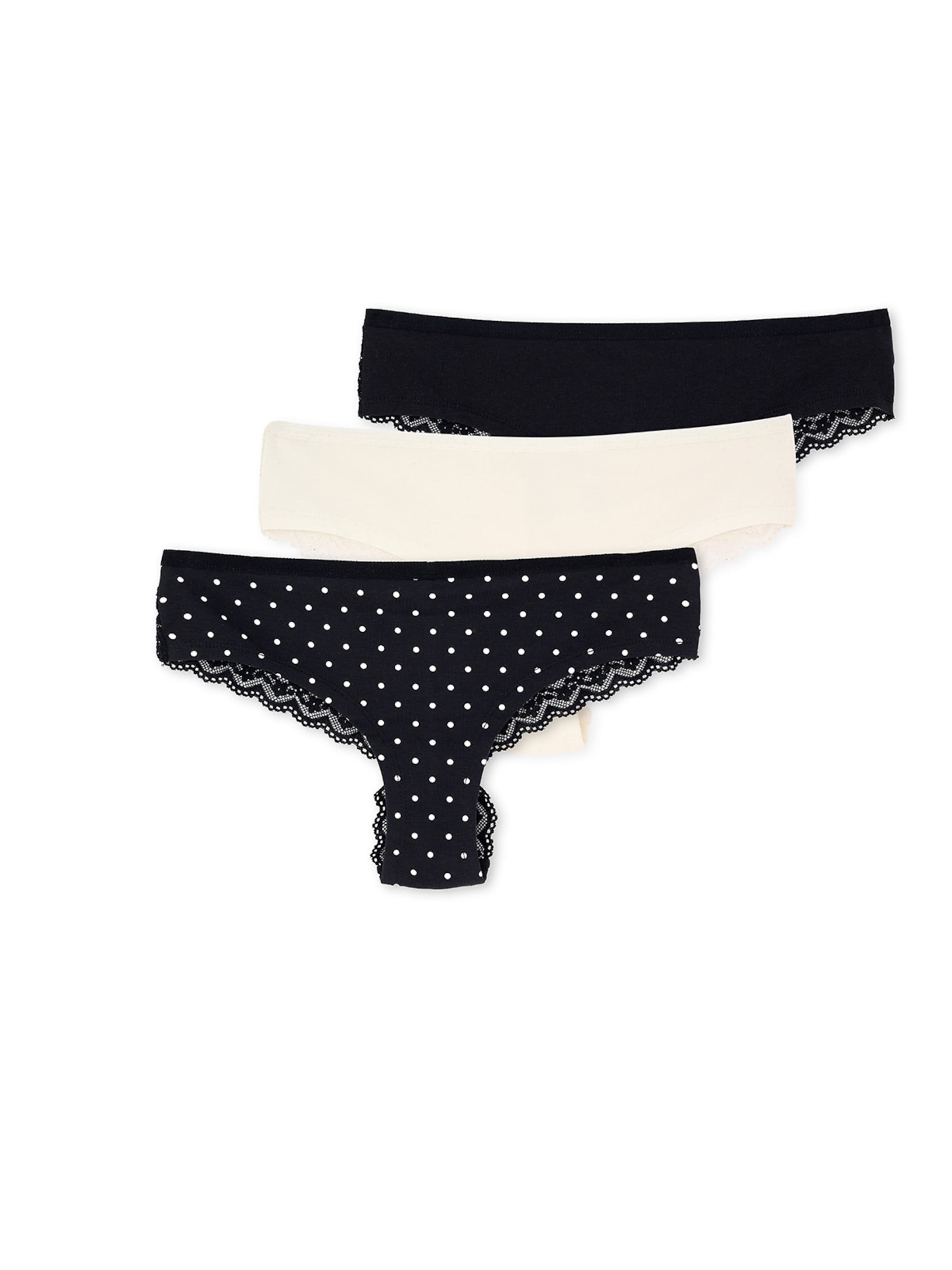 Dagi String in Beige: Vorderseite
