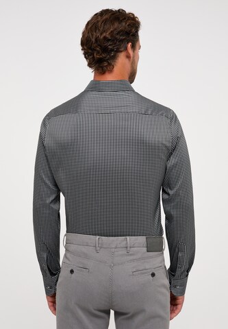 ETERNA Slim fit Button Up Shirt in Grey