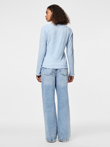 PIECES Shirts 'PCFlora' i blå