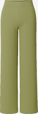 BASE LEVEL CURVY Pants in Green: front