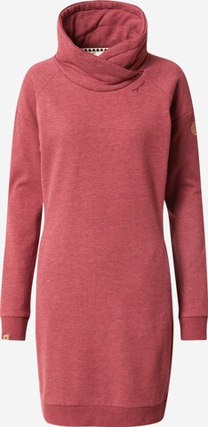 Ragwear Jurk 'CRUZADA' in Rood: voorkant