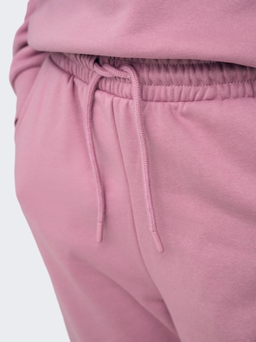 Tapered Pantaloni sportivi 'ONPCava' di ONLY PLAY in lilla