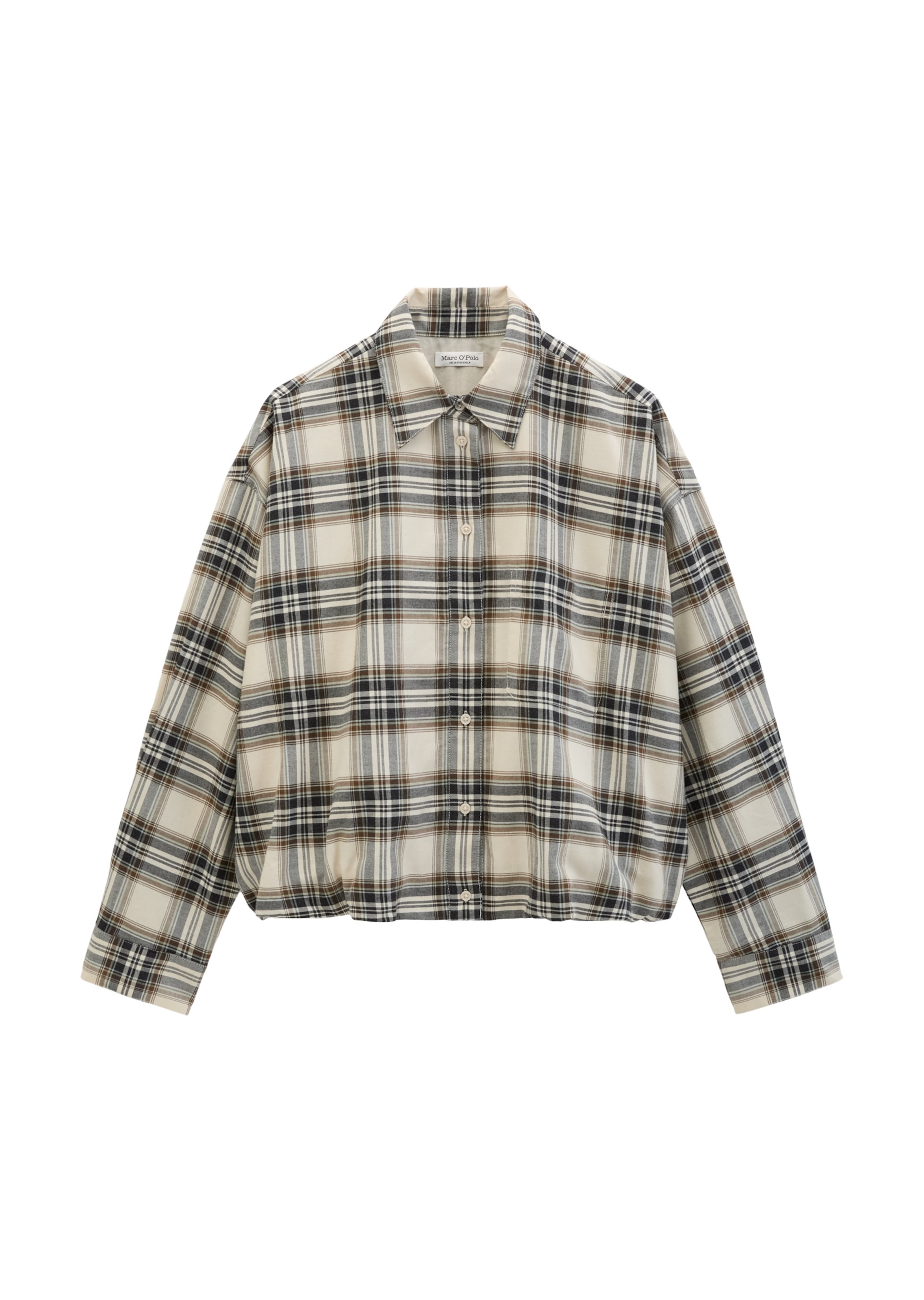 Marc O'Polo Blouse in Beige: front