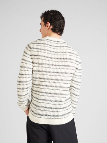 QS Pullover in Weiß