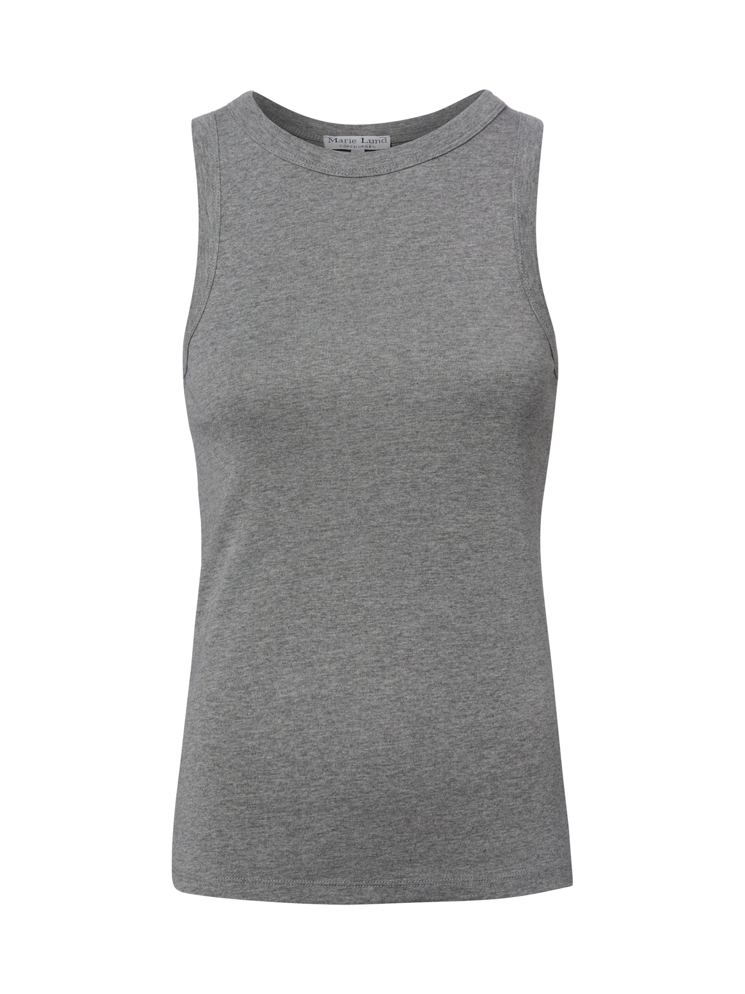 Marie Lund Shirt in Grau: Vorderseite