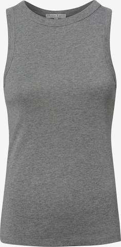 Marie Lund Shirt in Grau: Vorderseite