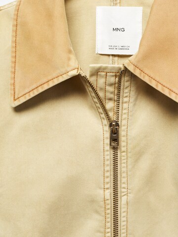 MANGO Jacke in Beige