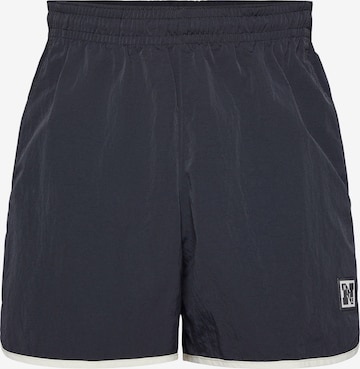 NIKE Sportshorts 'HERITAGE' in Schwarz: Vorderseite