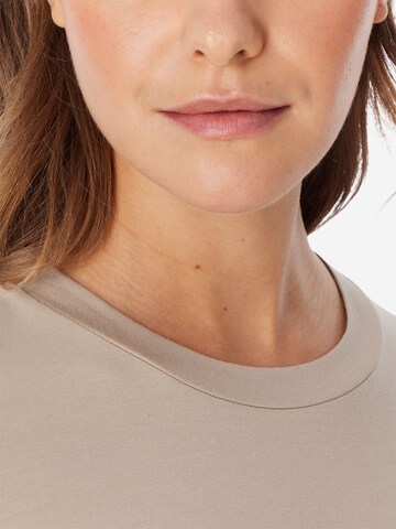 Chemise de nuit ' Mix & Relax ' SCHIESSER en beige