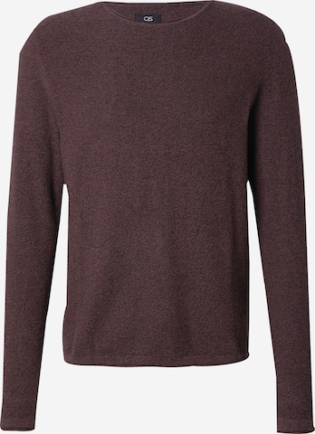 QS Trui in Lila: voorkant