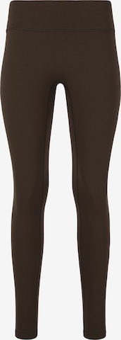 Athlecia Skinny Tights 'Luxe' in Braun: Vorderseite