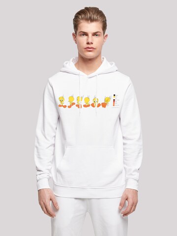 F4NT4STIC Sweatshirt 'Looney Tunes' in Wit: voorkant
