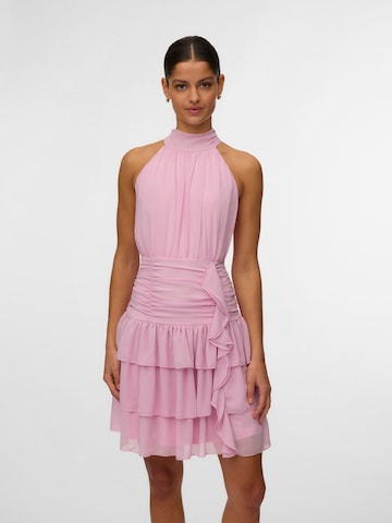 Robe de cocktail 'VMSERENA' VERO MODA en rose : devant