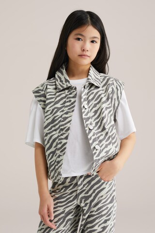 WE Fashion Vest in Beige: front