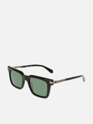 FERRAGAMO Sunglasses 'Ferragamo SF2103S Khaki horn 53/21/145 MAN Sunglasses' in Black
