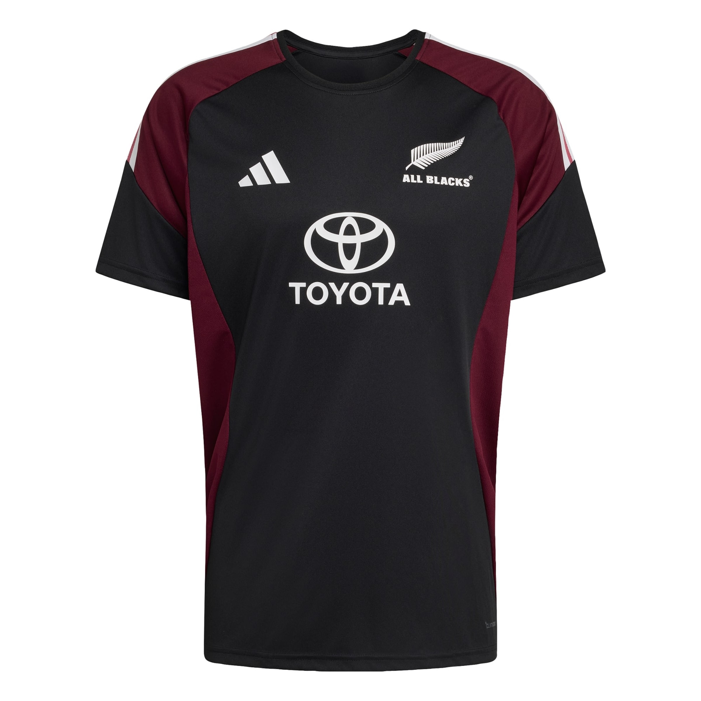 ADIDAS PERFORMANCE Funktionsshirt 'All Blacks' in Schwarz: Vorderseite