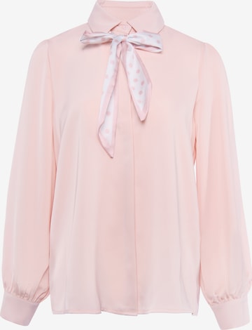 Chemisier usha BLACK LABEL en rose : devant
