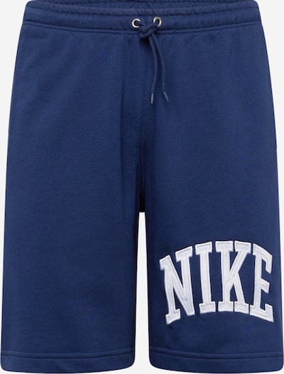 Nike Sportswear Штаны 'CLUB' в Темно-синий / Белый, Обзор товара