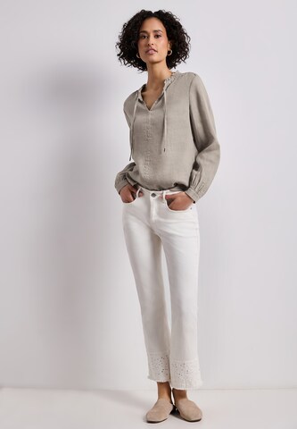 STREET ONE Bluse in Grau