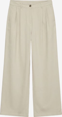 VERO MODA Pleat-Front Pants 'VMMYMILO NILA' in Grey: front