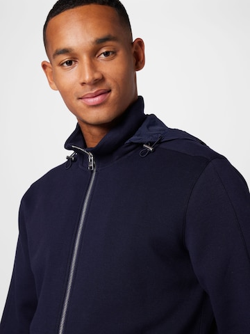 s.Oliver Zip-Up Hoodie in Blue