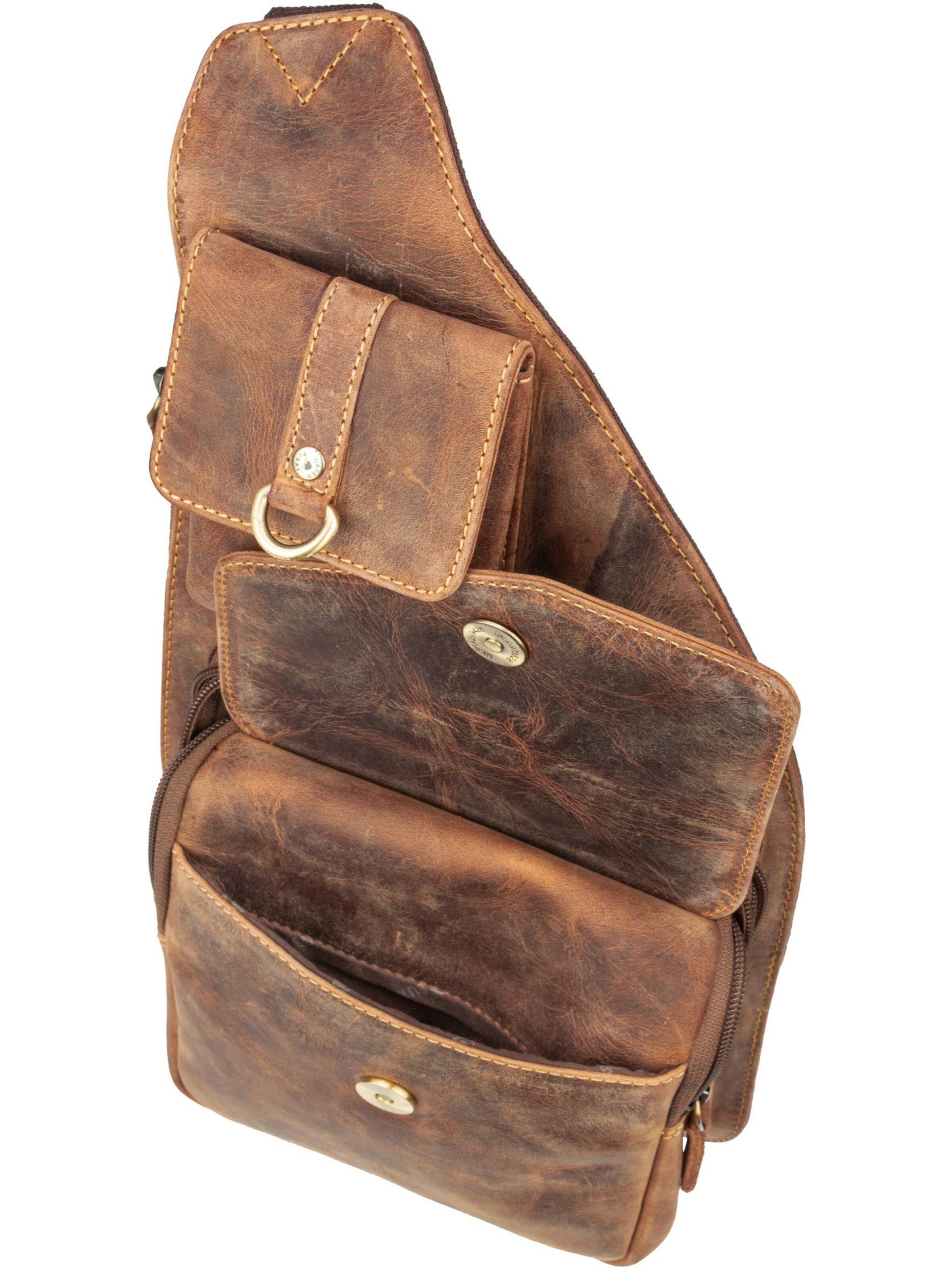 GREENBURRY Rugzak in Bruin