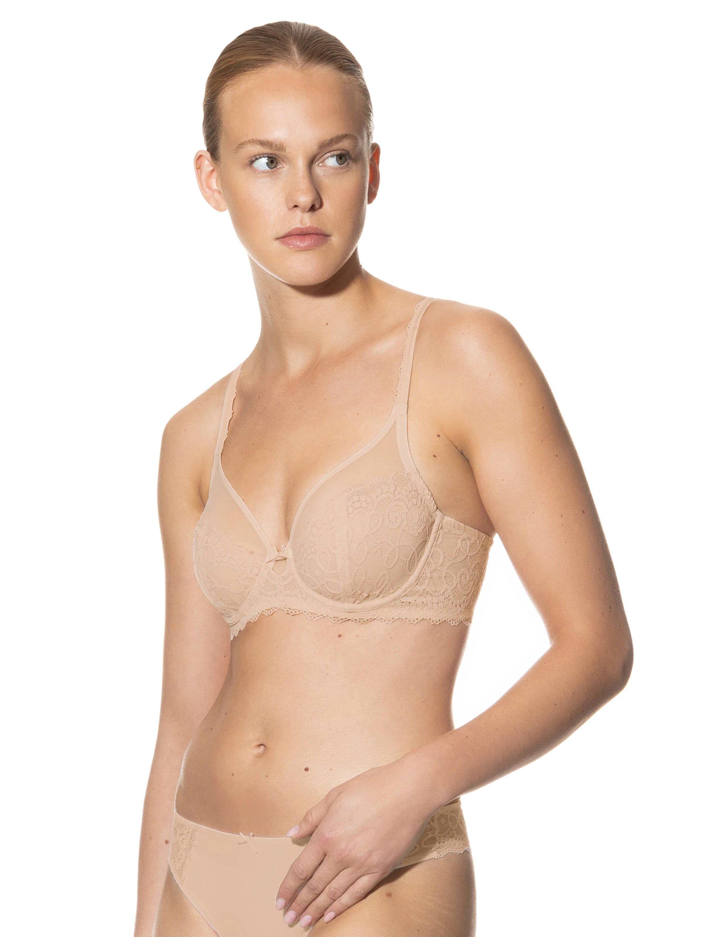 Mey T-shirt Bra in Beige