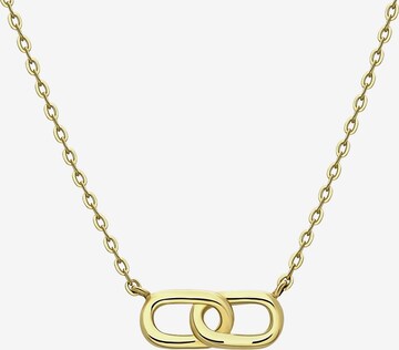 Lucardi Necklace 'Klassisch' in Gold: front